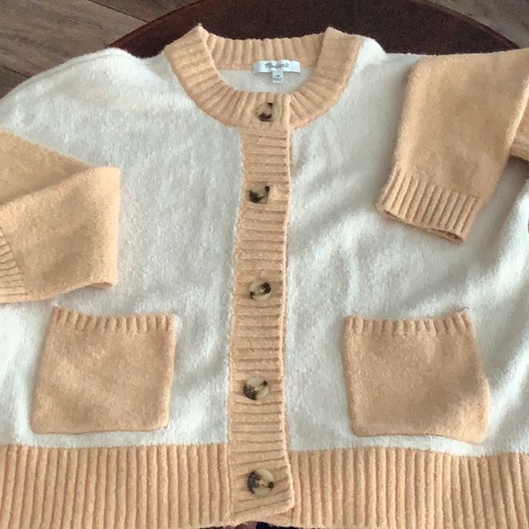 Madewell Colburne Cardigan 💛💛EUC - Picture 2 of 9